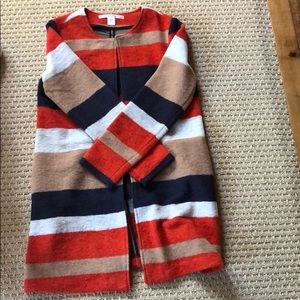 Like new Max Studio multicolored sweater coat